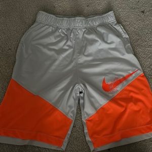 Bright Orange and Grey